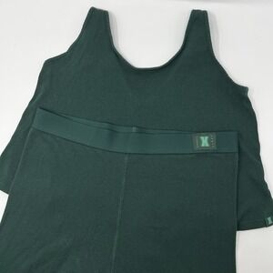 Savage x Fenty Rib Xssentials Green Tank Top Legging Set Of 2 Size XL